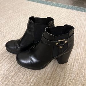 Black ankle high heel boots size 8.5 - Cristiano Siriano